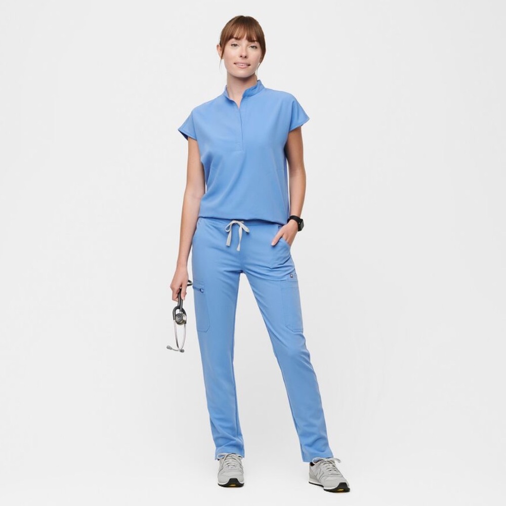 FIGS Ceil Blue scrubs